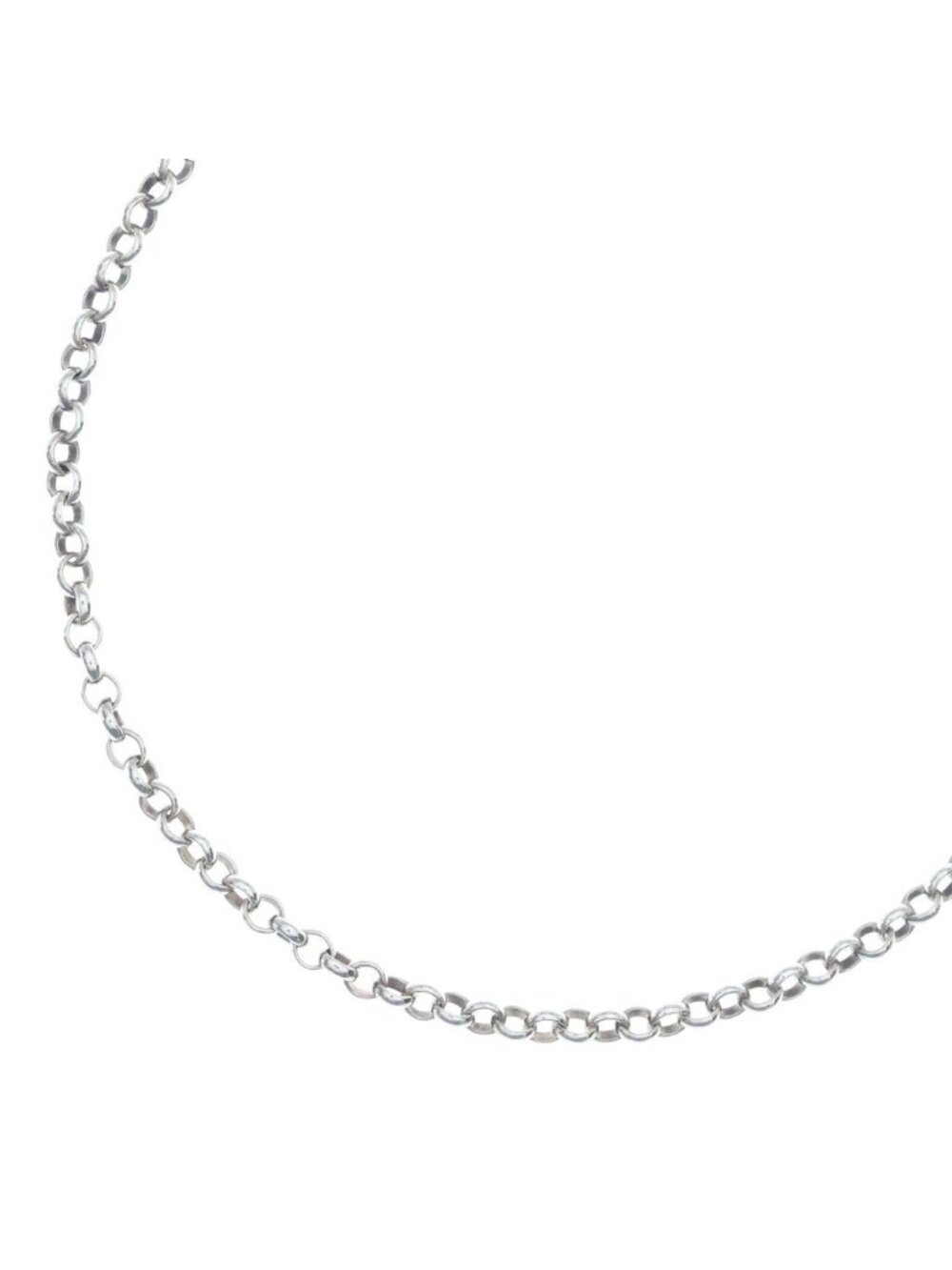 Chrome Hearts Neckchain Roll Chain Necklace Silver